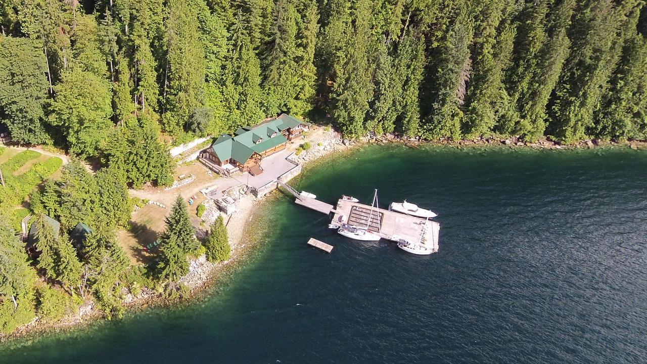 Homfray Lodge Desolation Sound Exteriör bild