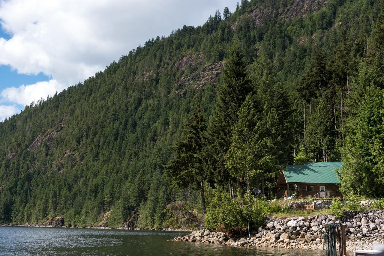 Homfray Lodge Desolation Sound Exteriör bild