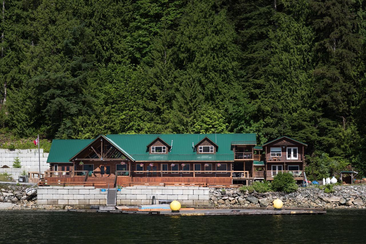 Homfray Lodge Desolation Sound Exteriör bild
